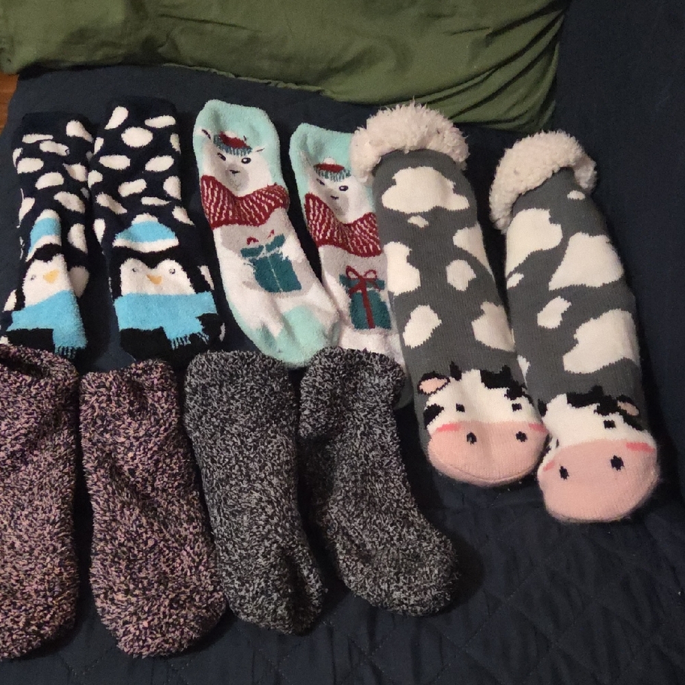 Cozy Animal and Patterned Socks Set